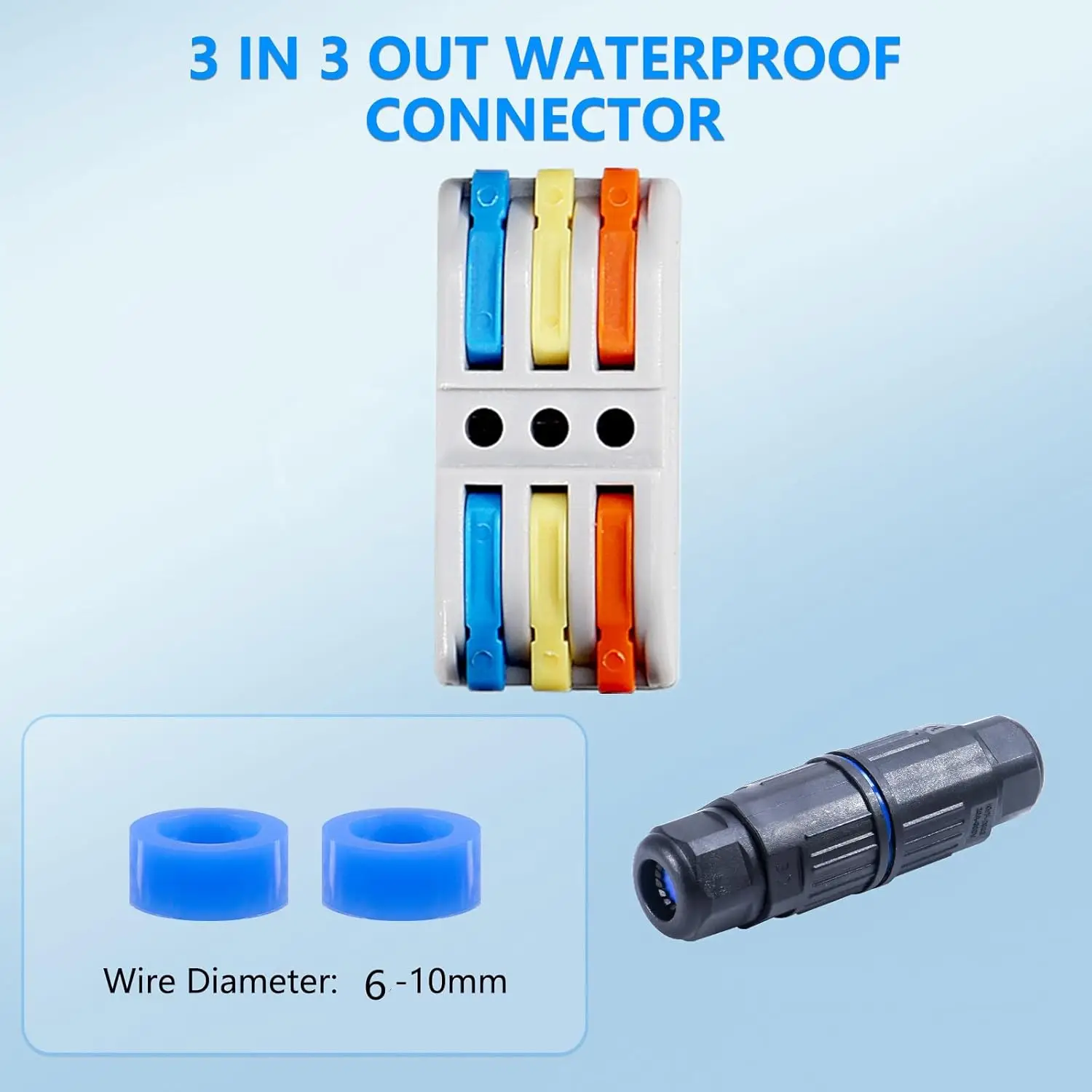 5PCS IP68 Waterproo…