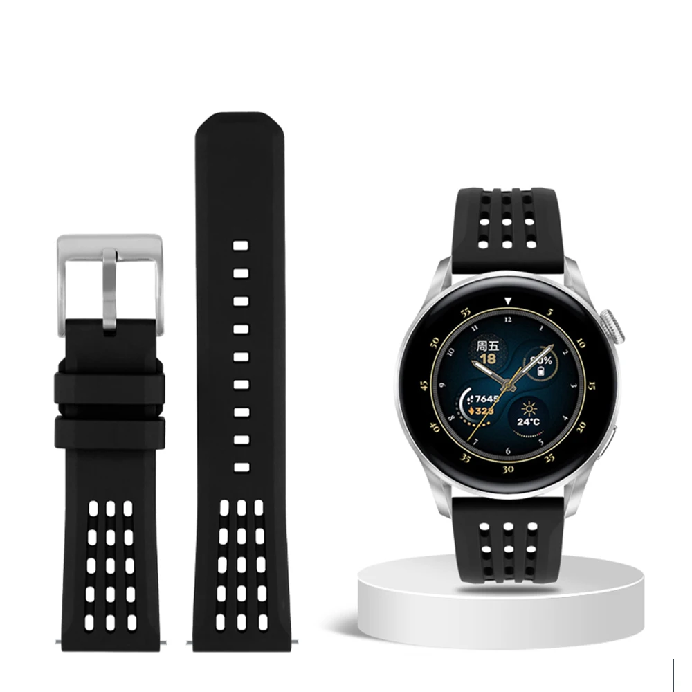 

Подходит для Breitling Rolex премиум-класса с пористой структурой, быстросъемный ремешок из фторкаучука, 20 мм, 22 мм, резиновый ремешок для часов FKM