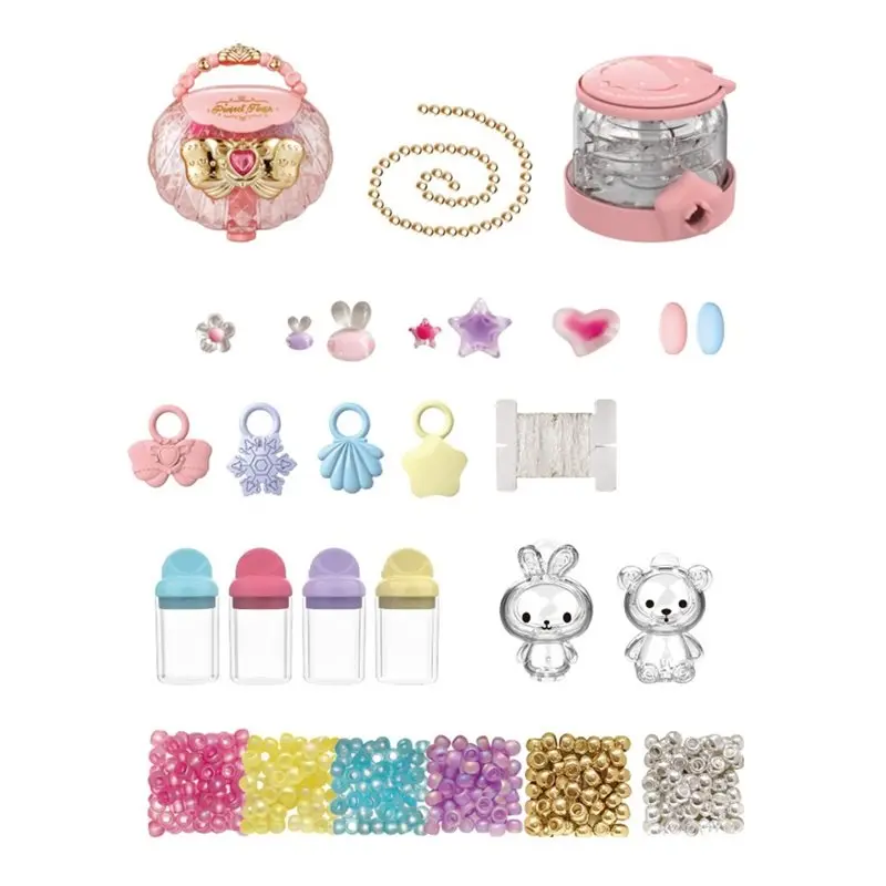 

【NOW SAVE】Обертовая машина для изготовления бисера для девочек и детей, инструмент для изготовления ювелирных изделий, ожерелье, браслет, ремесло, ролевые игры для детей