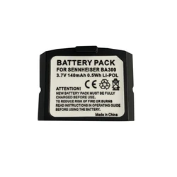 3.7V 140mAh BA-300 Rechargeable Battery For Sennheiser IS410 RI410 RI410TV RS4200 Bluetooth Headset HC-BA300 NCI-PLS100H 500898