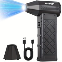 Turbo Fan Portable Personal Cooling Fan USB Rechargeable Mini Jet Fan Outdoor Camping Fan Cleaning for Car/Computer/Snow Removal