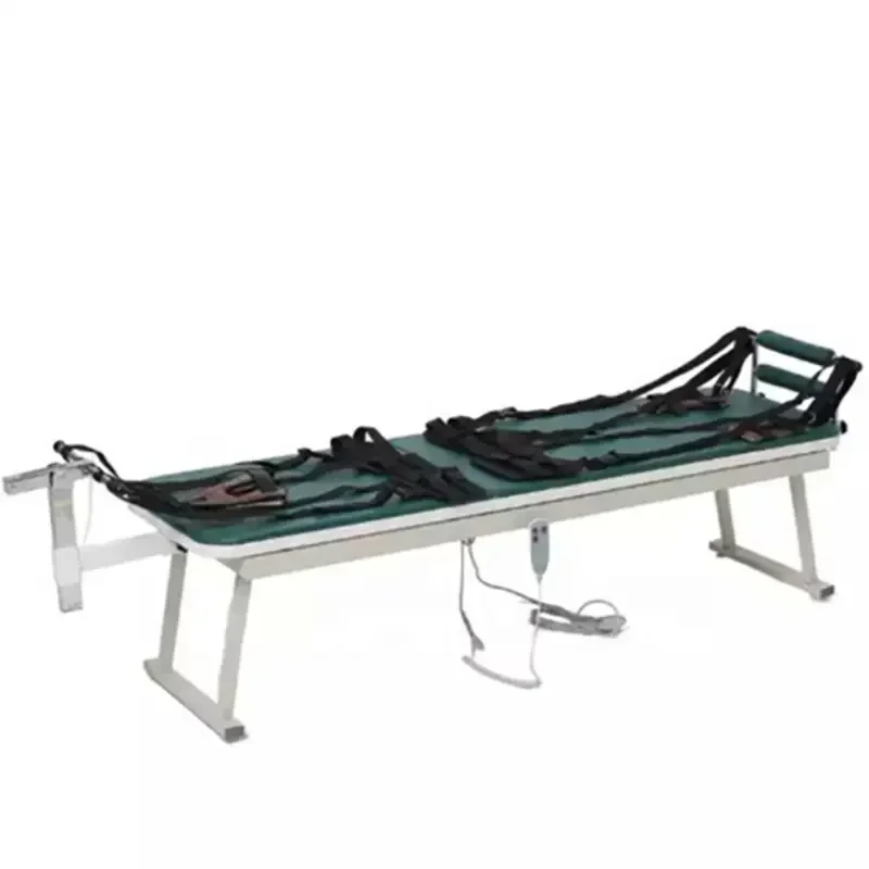 Manufacturer's new multi-functional electric lumbar cervical spine rehabilitation treatment traction bed home medical