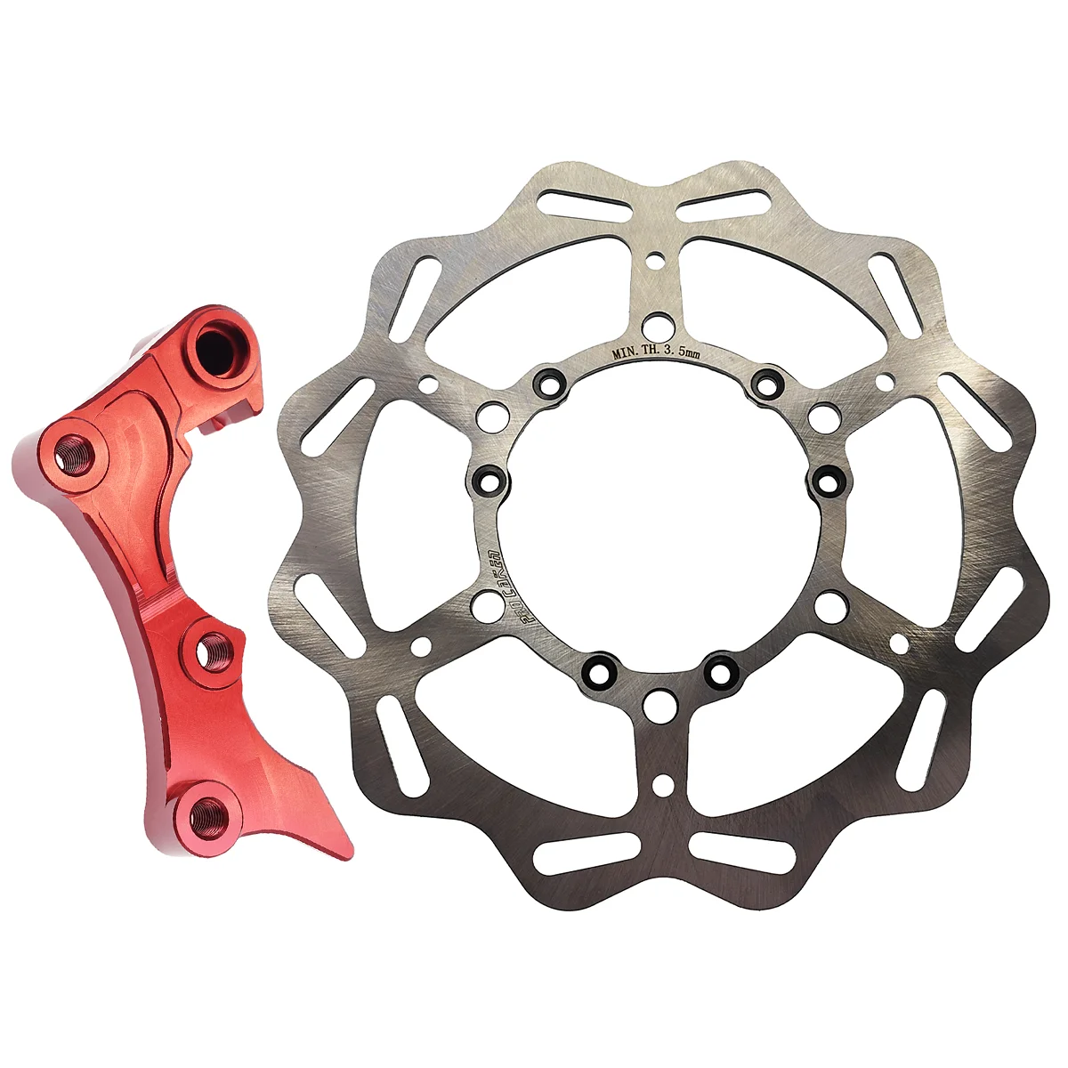 Für HONDA CR125E 250E CR125R 250R CRF250R 250X CRF450R 450X 450RX Dirt Bike Zubehör Motorrad 270MM Rotor Vorne bremsscheibe – Detail 5