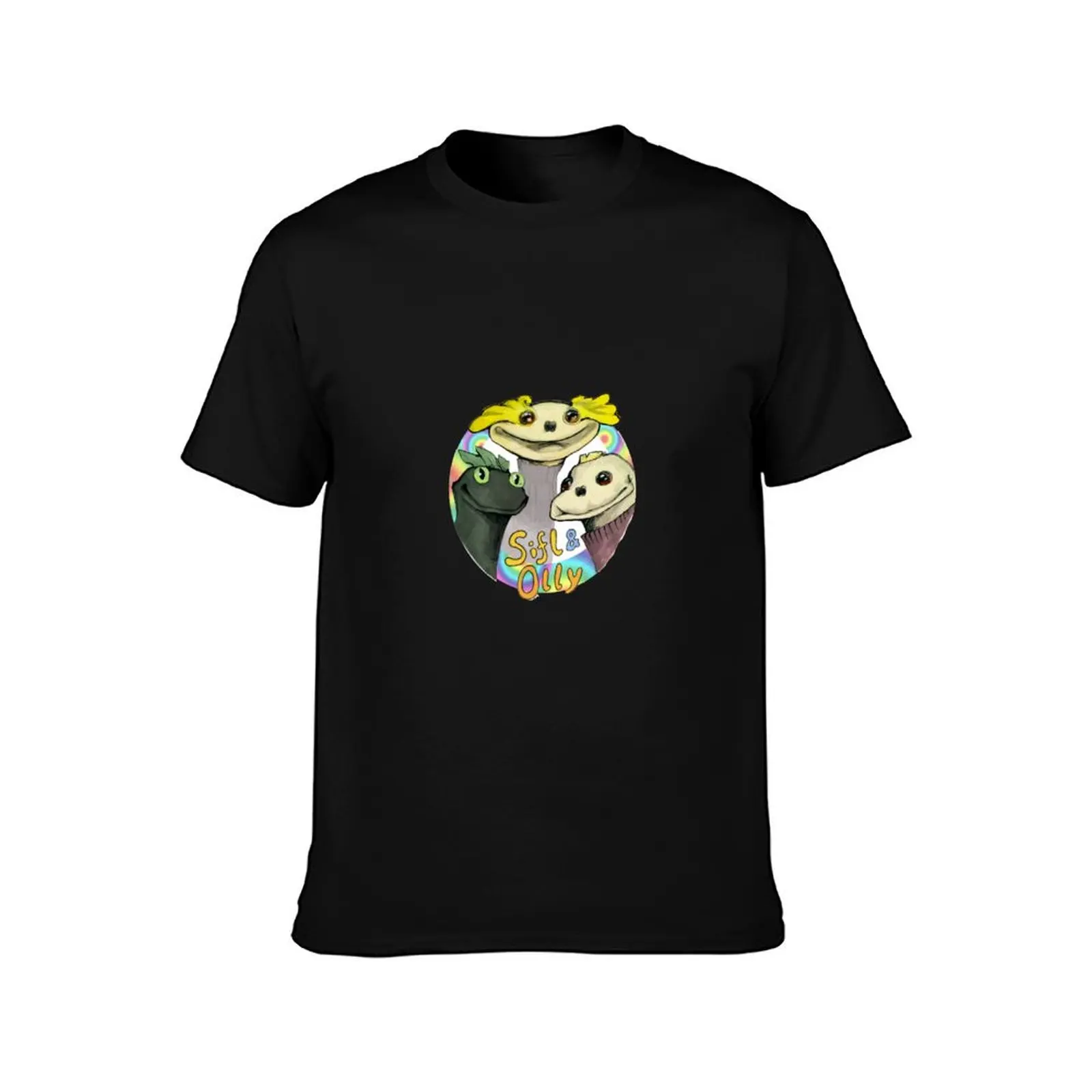 SIFL AND OLLY, AS WELL AS CHESTER T-Shirt Work Duty Casual T-Shirt