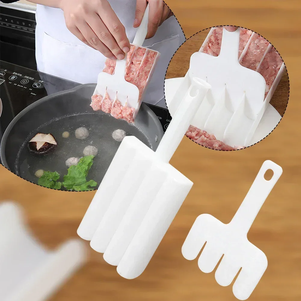 Durable Bar Dining Kitchen Meatball Maker Set Convenient Gadgets Kitchen Tools Meatball Maker Plastic Portable