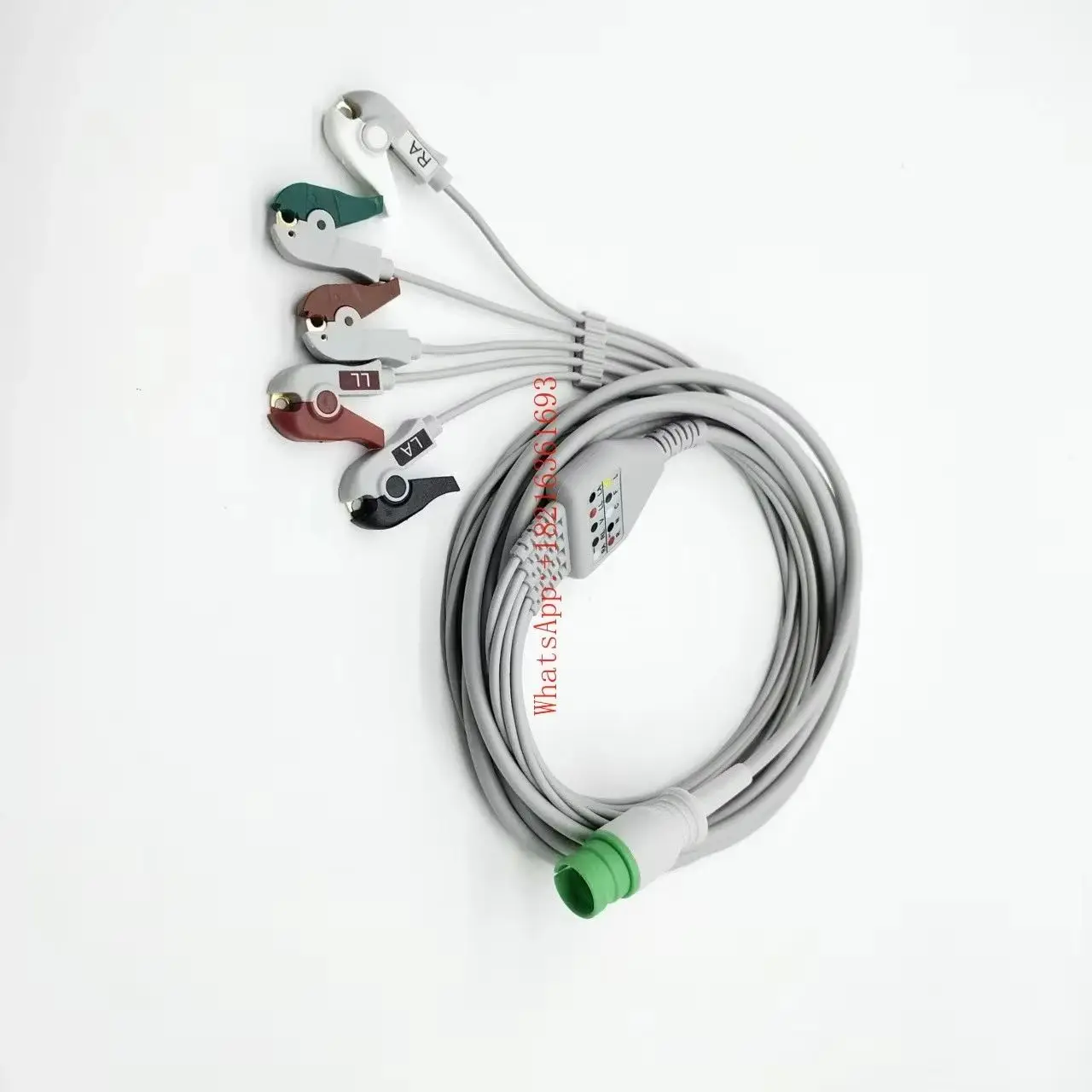 NEW 13 pin ECG leads and 5 pin clip on ECG leads