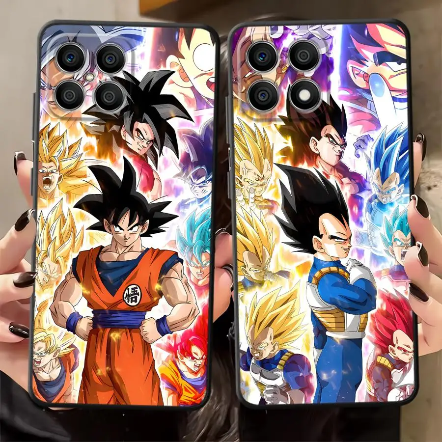 Dragons Gokus Vegeta Hülle für Honor X9a X5b X6 Magic5Lite 90 70 200 400 Lite X8 X7 8X Funda Handyhülle