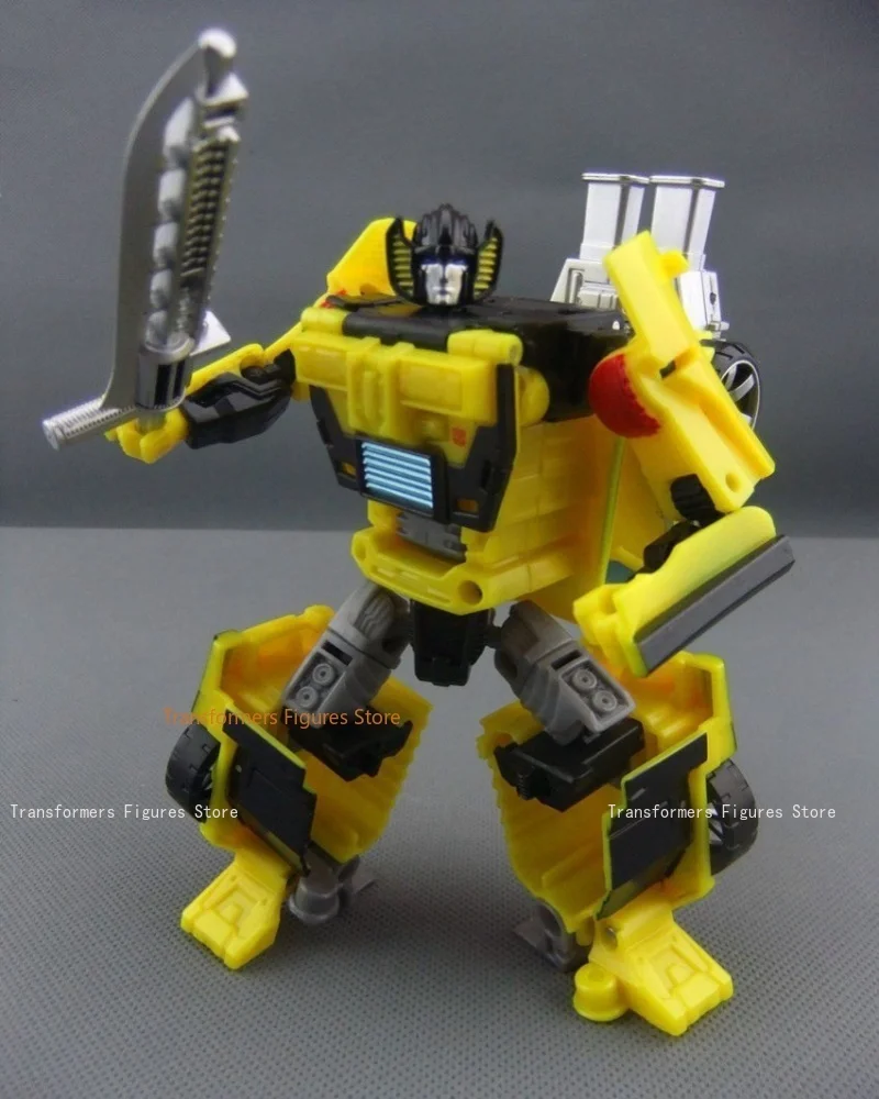 Figurka kolekcjonerska Transformers G Series CW-D-Sunstreaker G1 z filmu, anime, transformujący się robot, akcja, ruchome części.