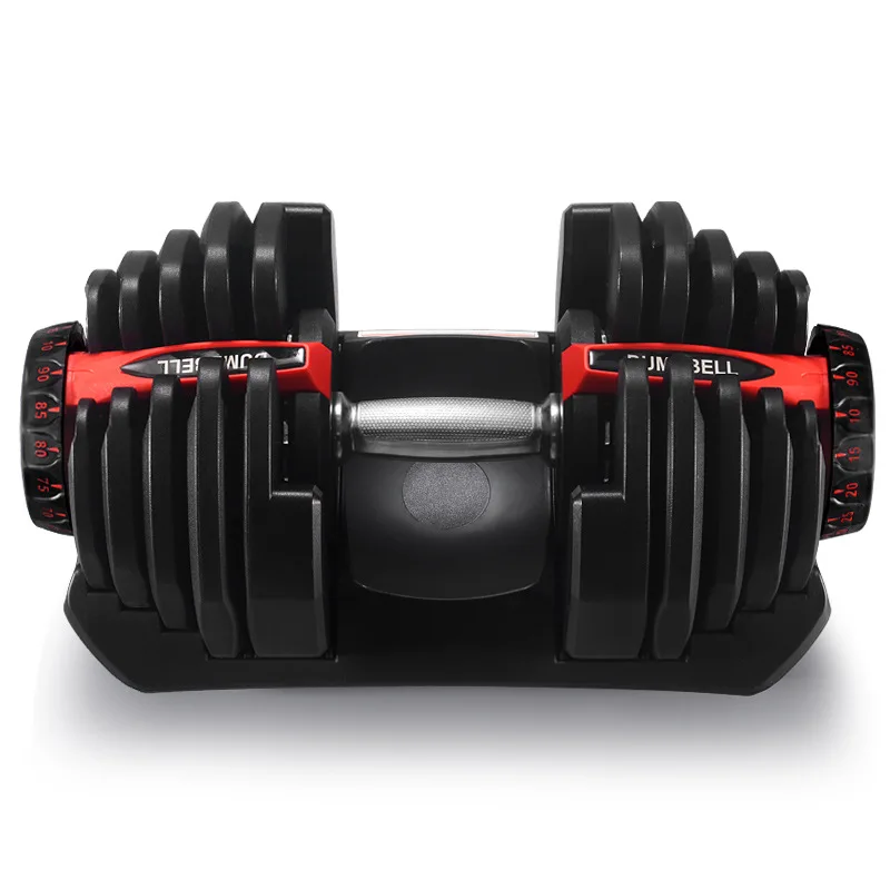 Juego de mancuernas ajustables de 40kg a precio de fábrica, sistema de peso de cambio rápido para gimnasio en casa