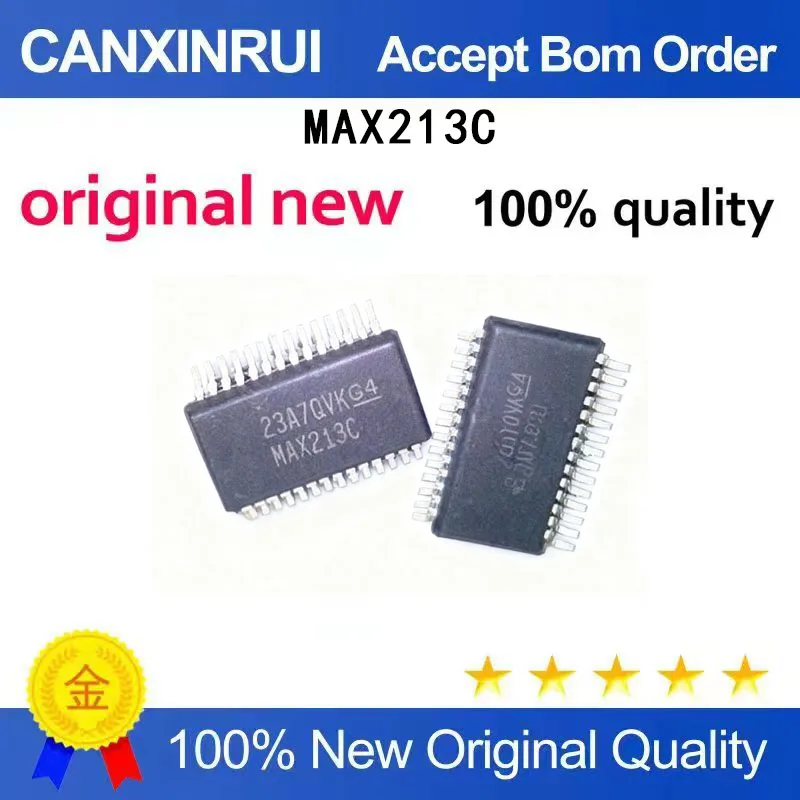 (5-100 Pieces)Newly imported original stock MAX213CDBR MAX213C package SSOP28