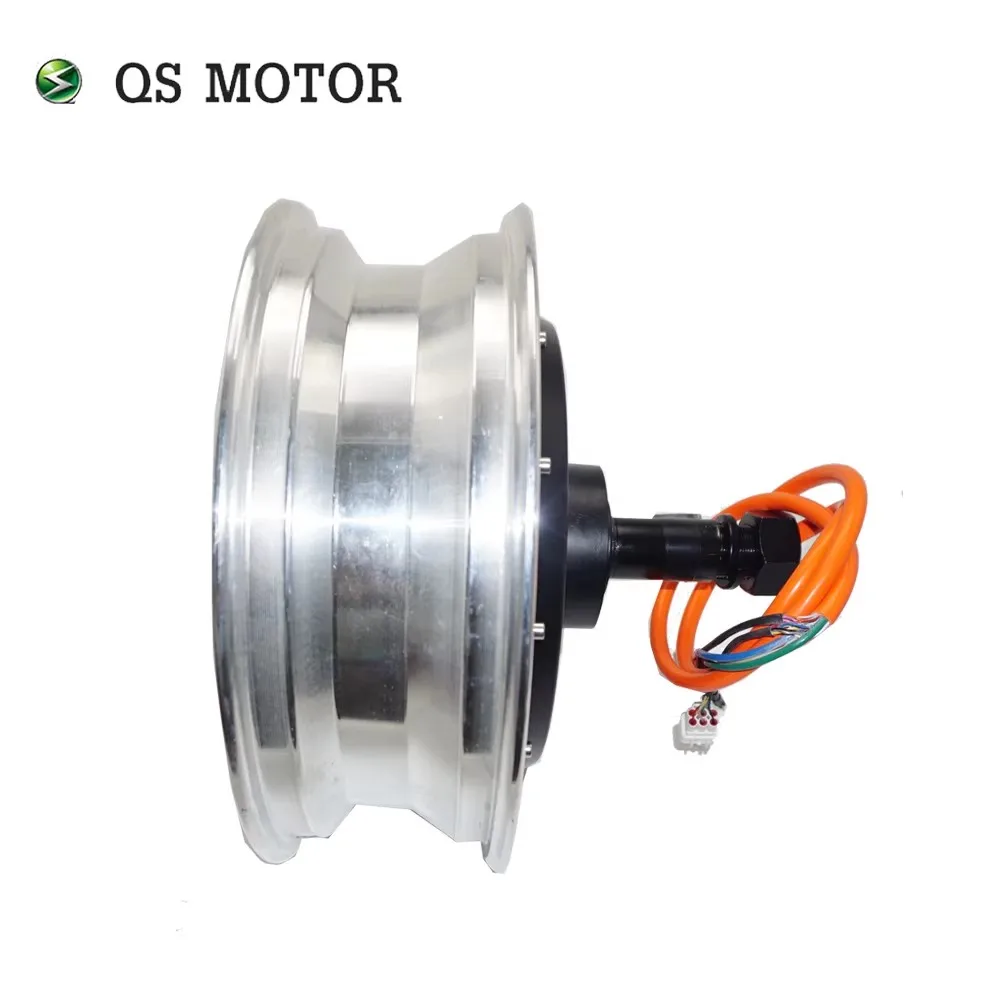 QSMotor QS260 2000W 35H V1 Single Shaft Hub Motor 13*4.0 Inch 650RPM 48V for Electric Tricycle And Car