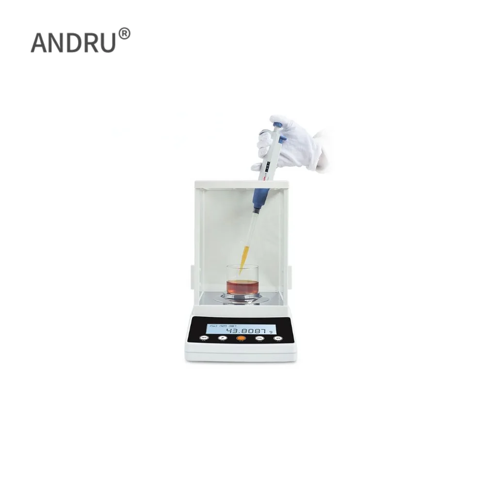 

200g 0.001g 1mg Analytical Balance Manufacturer Medical Plastic Weighing Equipment Machine