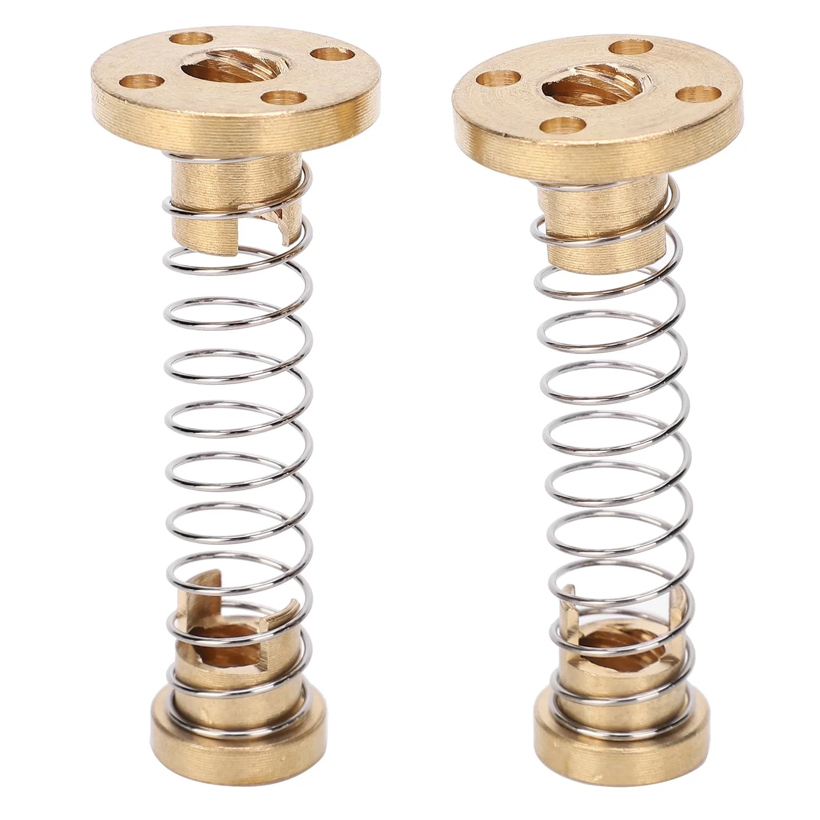 Gap Eliminate Nut T8 Anti Clearance Spring Brass Lead Thread Nut 3D Printer Accessories