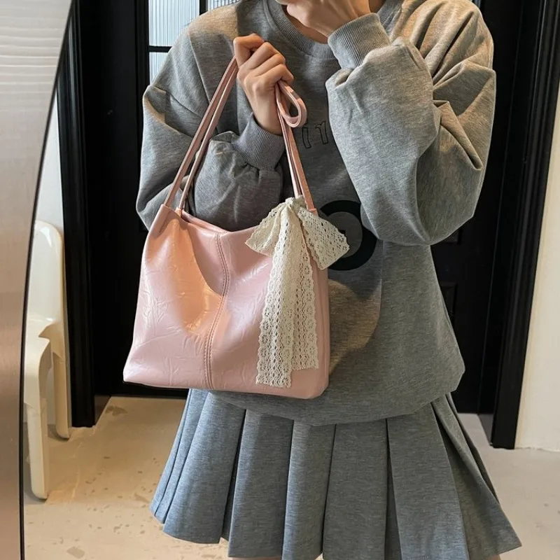 

Stylish Dating Leather Hand Bag Classic Paris High End Vintage Design Casual Simple Tote Bag Elegant Crossbody Trendy Ladies