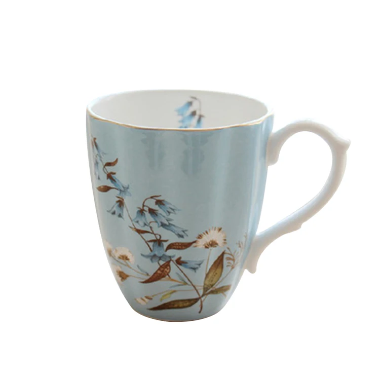 Imagem -04 - Fino Osso China Caneca Xícara de Chá Ouro Cerâmica Japonesa Novo Atacado Branco