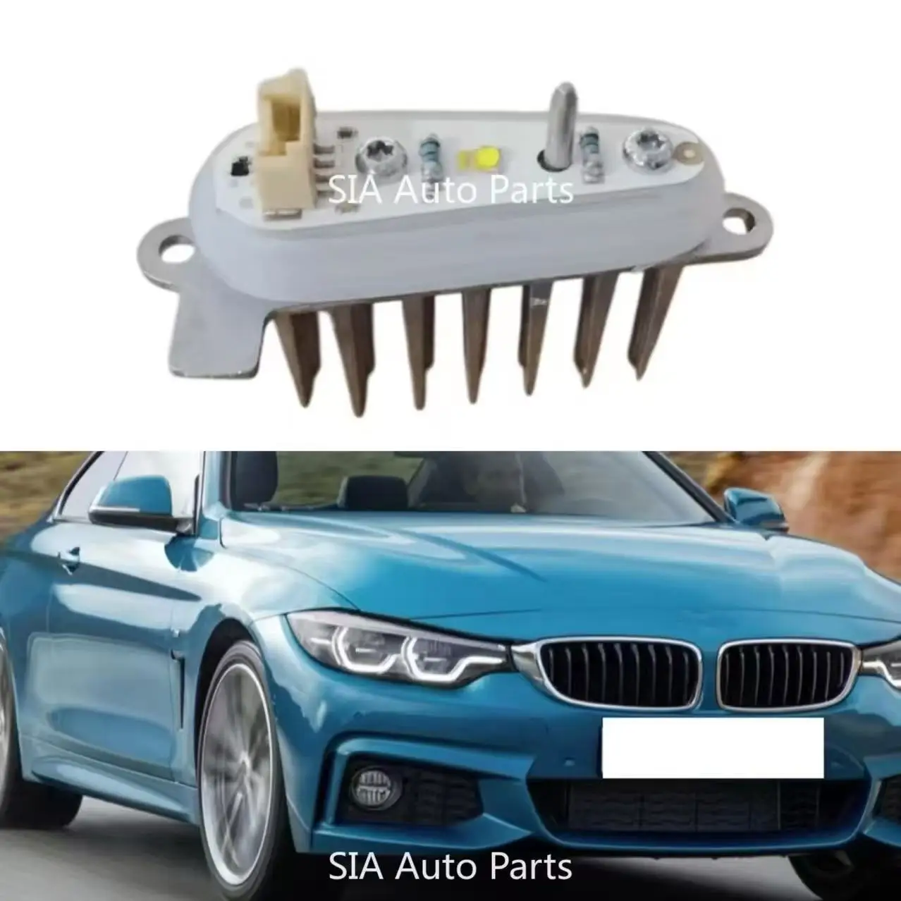 

For BMW F32 F36 Front Headlight LED Daytime Running Light eyebrow DRL Module 1305715257 1305715258 OEM Control Unit