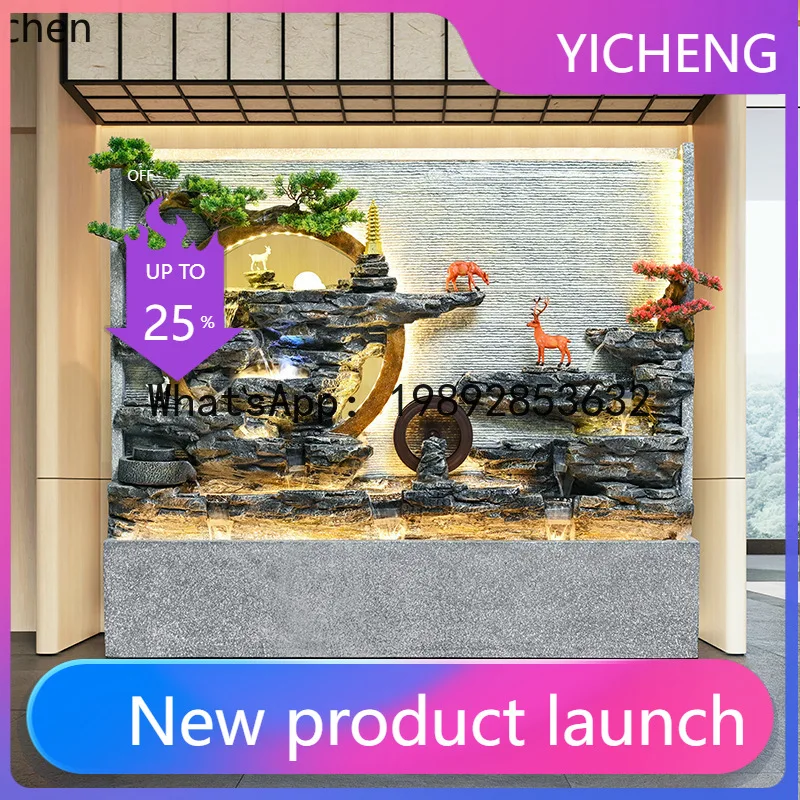 

Водный занавес A3-3: Декоративный фонтан-водопад с имитацией горной ручьевой системы и циркуляцией воды для ландшафтного дизайна