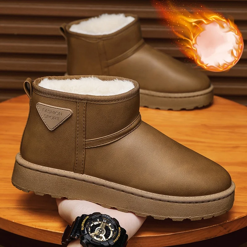 Men's High-Top Leat… - image