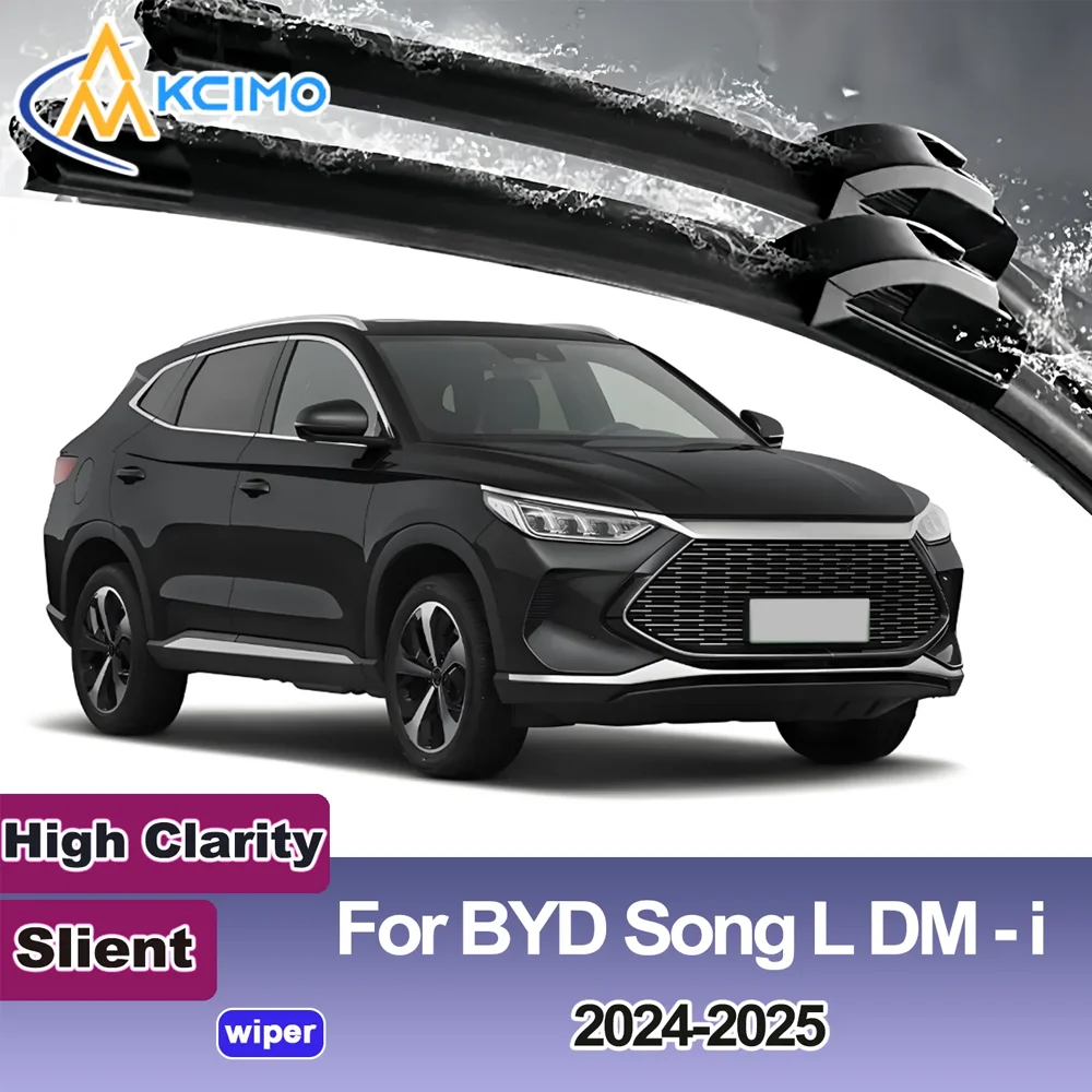 

2PCS New Front Windshield Wiper Blade for BYD BYD Song L DM-i 2024-2025 Front Windshield Auto Wipers Blade Accessories 2025 2024