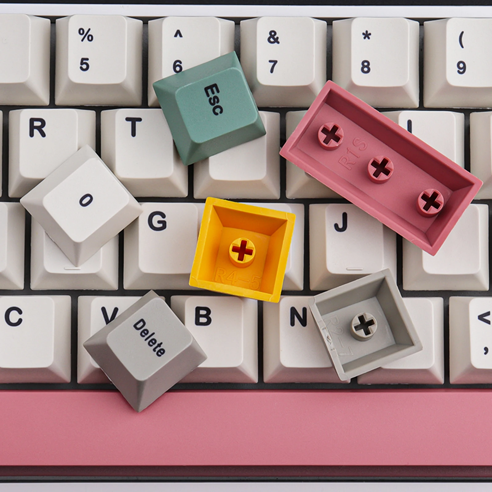 GMK-teclas PBT personalizadas para teclado mecánico, 9009 teclas, perfil de cereza, DYE-SUB, GMK, 134