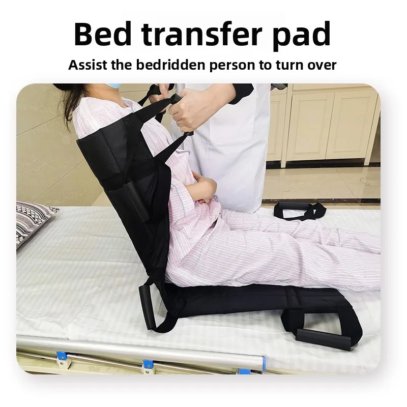 Washable Oxford Patient Transfer Pad, Bed Mobility Sliding Sheet for Stroke Care, Nursing Home Lifting & Repositioning Aid Set