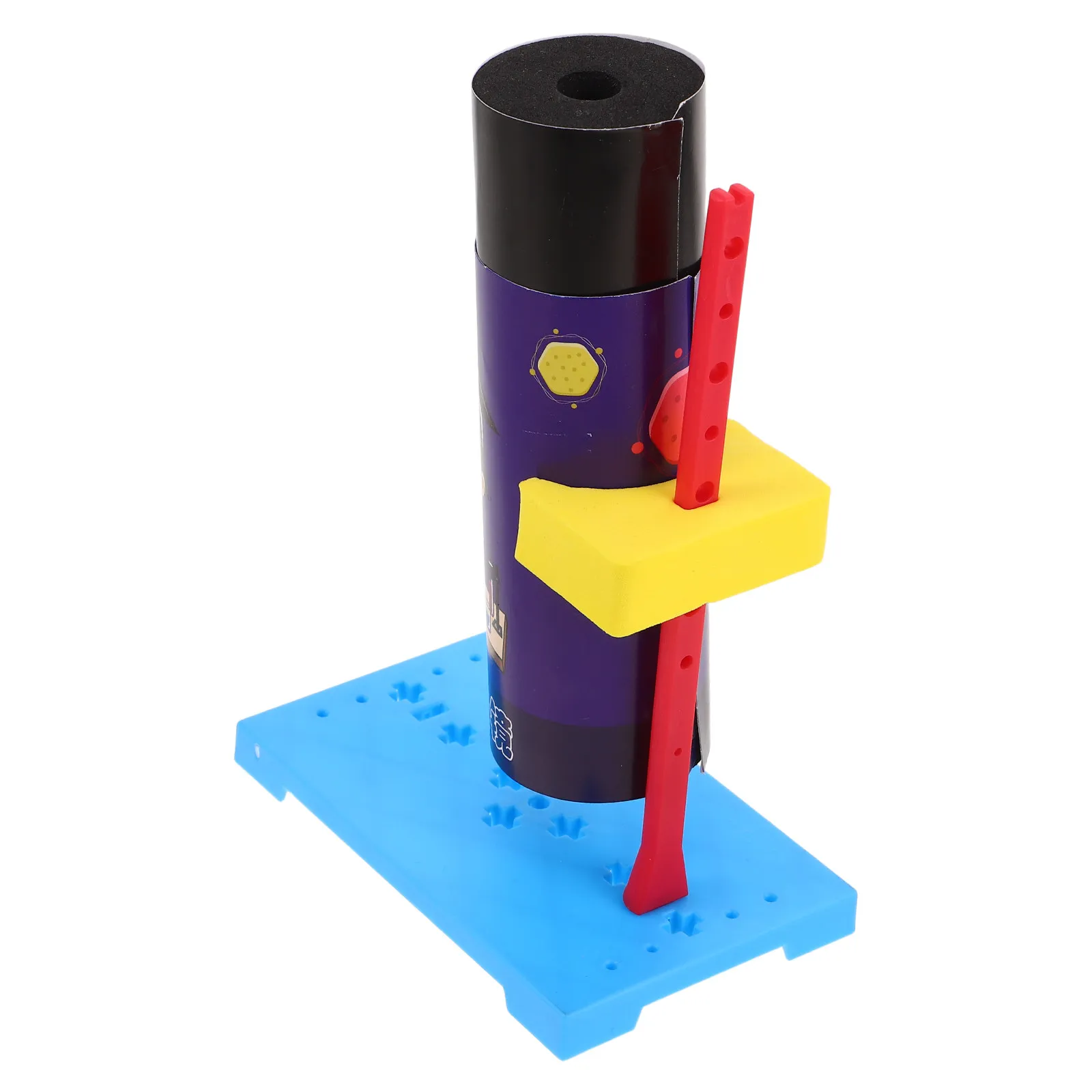 1Set Microscope Experiment Kit DIY Self Assembly Educational Science Learning Tool for Kids Students Portable Handheld Beginner