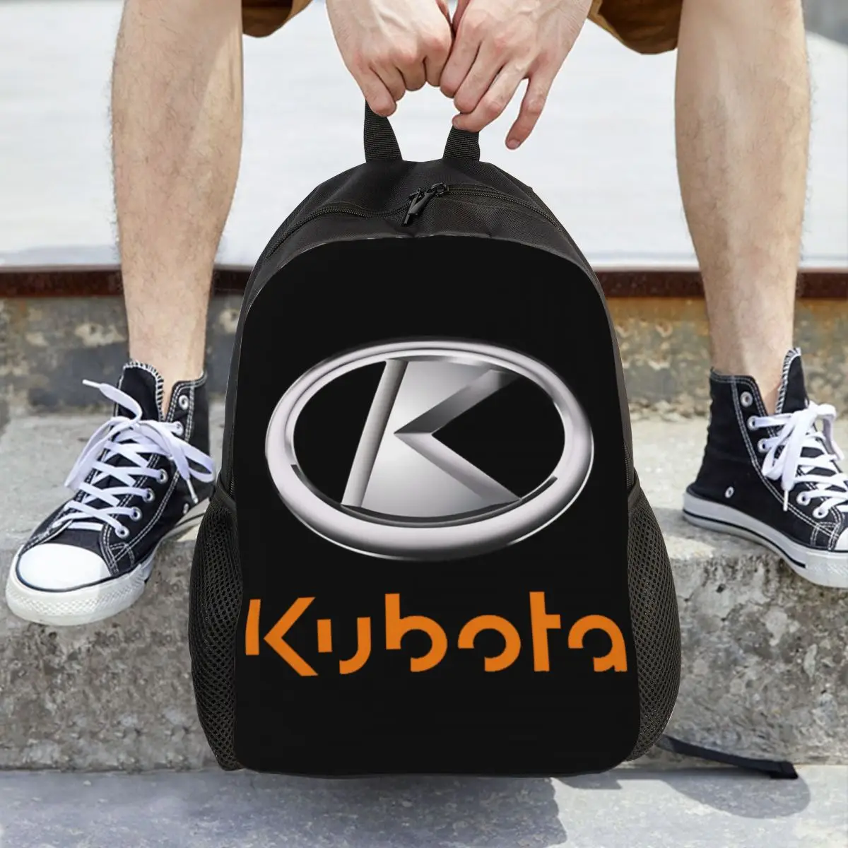 

Big Kubota Tracktprs Backpack Hot Sale Daypack Large Capacity Kids BookBag School Bag Shoulder Bags for Men Women