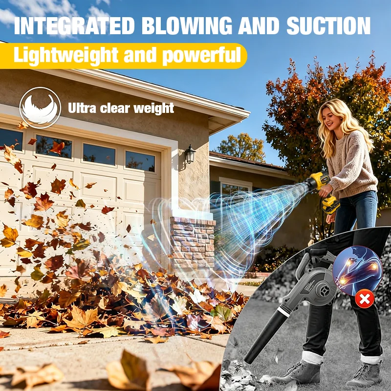 Электрические турбовоздуходувк – обзор и цена Leaf Blower Cordless
