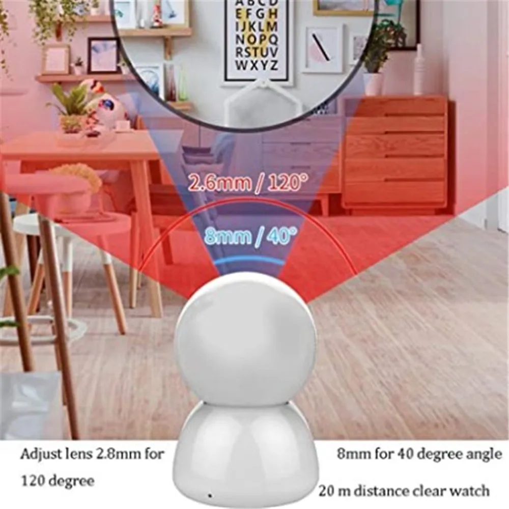 4MP Yoosee APP Dual Lens 8x Zoom 360Degree Wireless PTZ IP Dome Camera  Intercom Home Security Baby Monitor