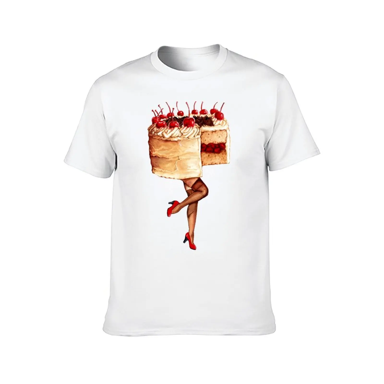 Cake Walk T-Shirt t shirt for man 100 percent cotton black cotton t-shirt plain for man package