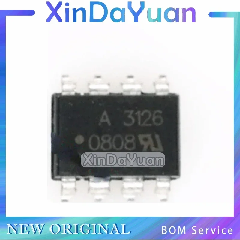 10 pcs  A3126 HCPL-3126 ASSR-3126 SOP-8 DIP-8