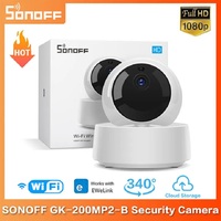 SONOFF GK-200MP2-B 1080P HD Intelligent Mini Wireless WiFi APP Night Vision Monitor for Remote Control of IP Security Cameras