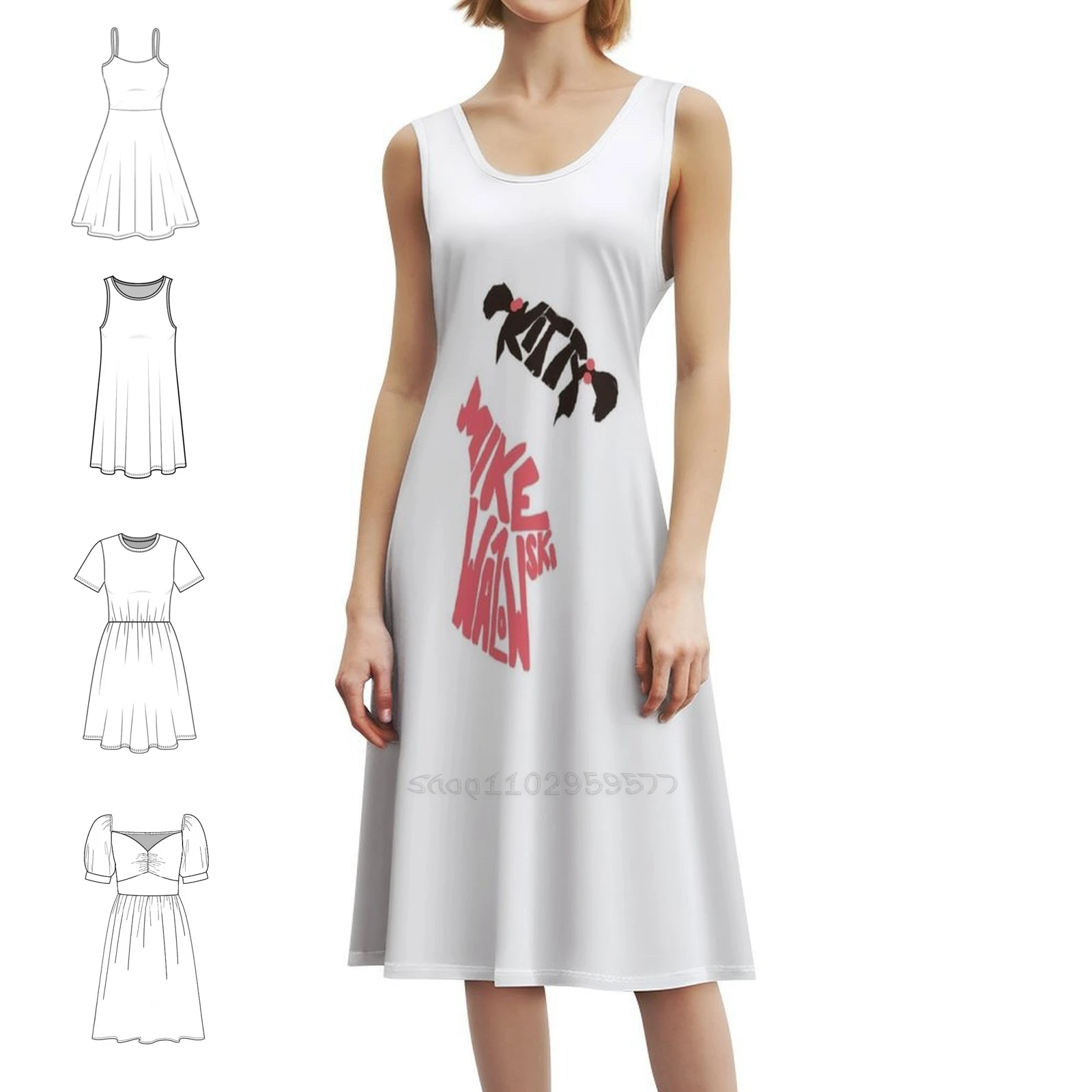 Boo Boho Chic Dress Elegant Fashion Beach Wedding Party Gown Monsters Inc Sully Boo Monsters Sully Women's Dress