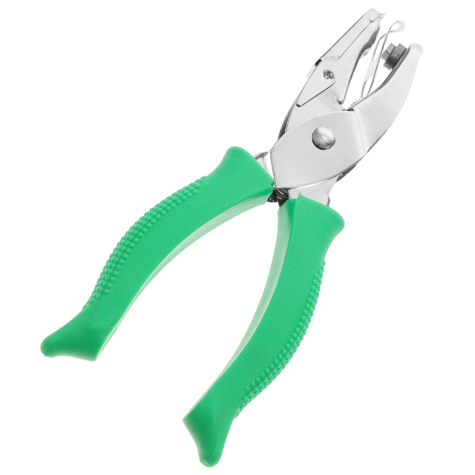 أداة ثقب واحدة شديدة التحمل للورق والحرف اليدوية على شكل مثلث أداة تخريم معدنية لمستلزمات المكاتب المدرسية المنزلية