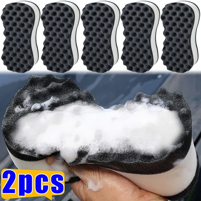 

2/1pcs Car Body Cleaning Absorbent Sponge Brush PU Sponge Automotive Care Body Clean Brush Automotive Wash Styling Accessories