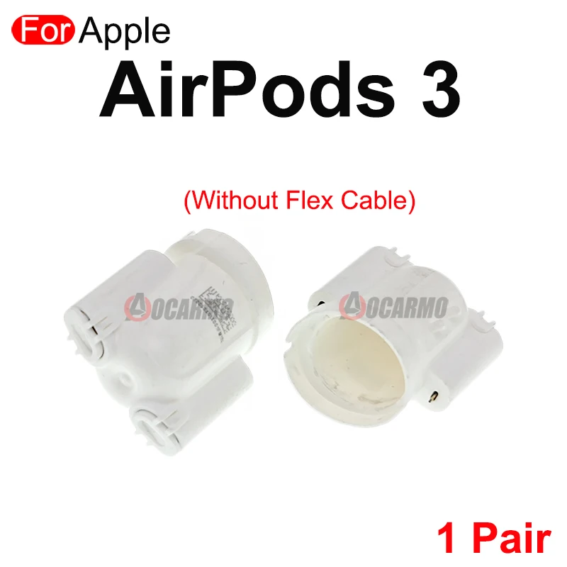 Aocarmo-puerto de carga para Apple AirPods 1, 2, 3 Pro, Pro2, conector cilíndrico con Cable flexible para compartimento de caja de batería