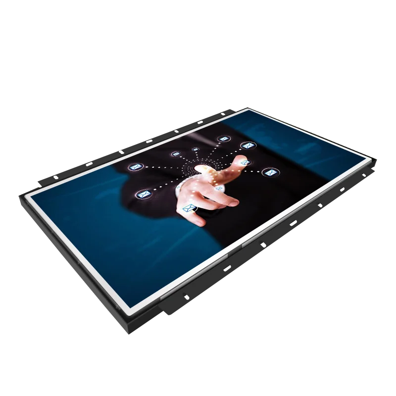 หน้าจอแอลซีดีอุตสาหกรรมแบบสัมผัสขนาด 7 นิ้ว 8 นิ้ว 10 นิ้ว 10.4 นิ้ว 12 นิ้ว 14 นิ้ว 15 นิ้ว 17 นิ้ว 19 นิ้ว 22 นิ้ว แบบ Open Frame สำหรับตู้คีออสก์