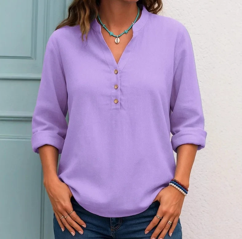 

Autumn and Winter New Clothing Casual Long-sleeved Women's Tops Shirts