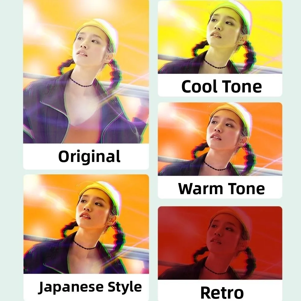 

2.4IN Screen Retro CCD Digital Camera MP3 Music Playback Portable 8X Zoom Camera HD Video Full/Semi Mirror Design Video Camera