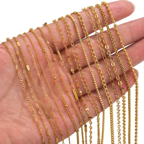 Цепь из нержавеющей стали 'Губы' Baizzx для рукоделия, 2 метра — внешний вид товара