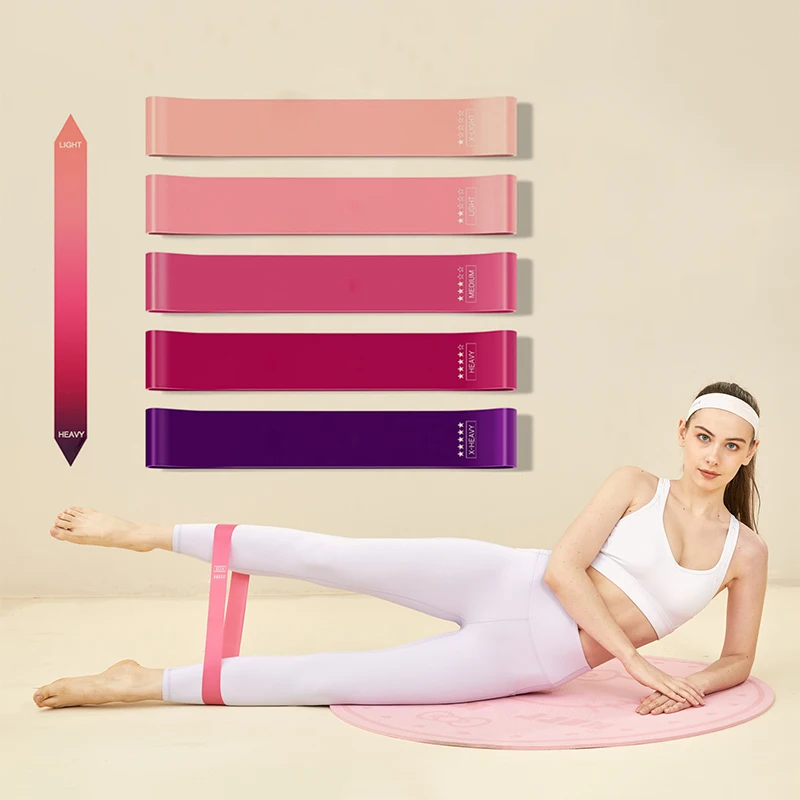 Faixas de Resistência Elásticas WorthWhile para Yoga, Treino, Academia, Fitness, Borracha para Assistência em Barra Fixa, Equipamento de Exercício Crossfit
