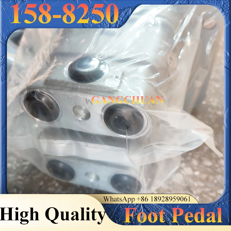 8 holes 158-8250 1588250 for Caterpillar E320 excavator parts Foot Pedal Valve For Excavator Foot Valve