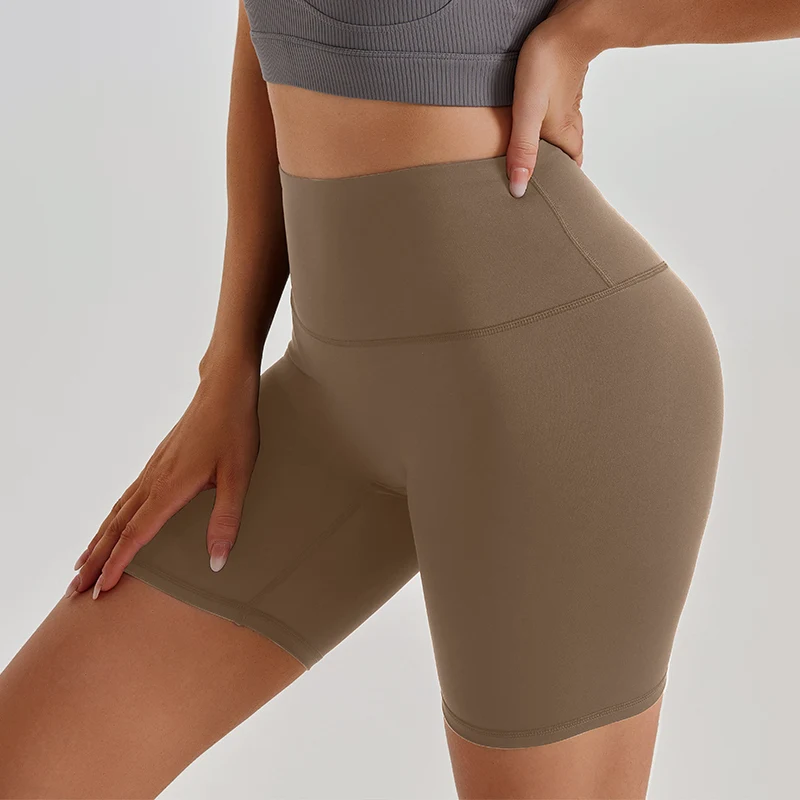 leggins deportivo mujer Gym Butt-lifting Yoga Shorts Women Quick-drying Fitness Shorts HighWaist Breathable Solid Fifth Pants