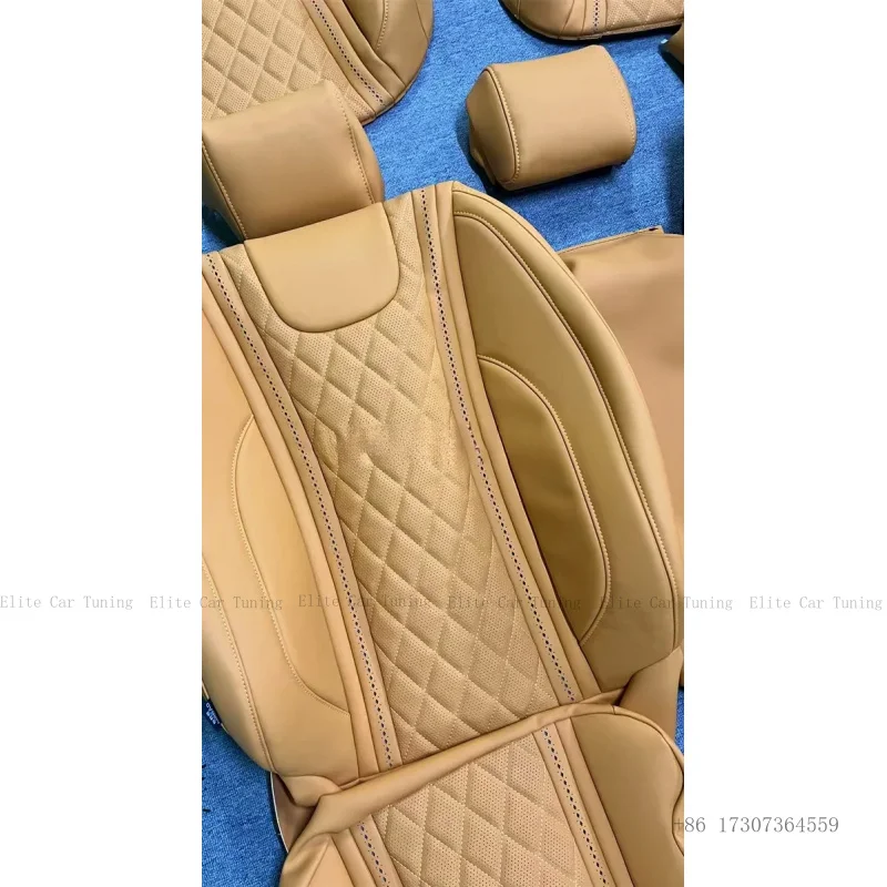 Car Interior Accessories Luxury Wellfit Leather Universal Car Seat Covers for Mercedes benz bmw audi tesla toyota honda Kia