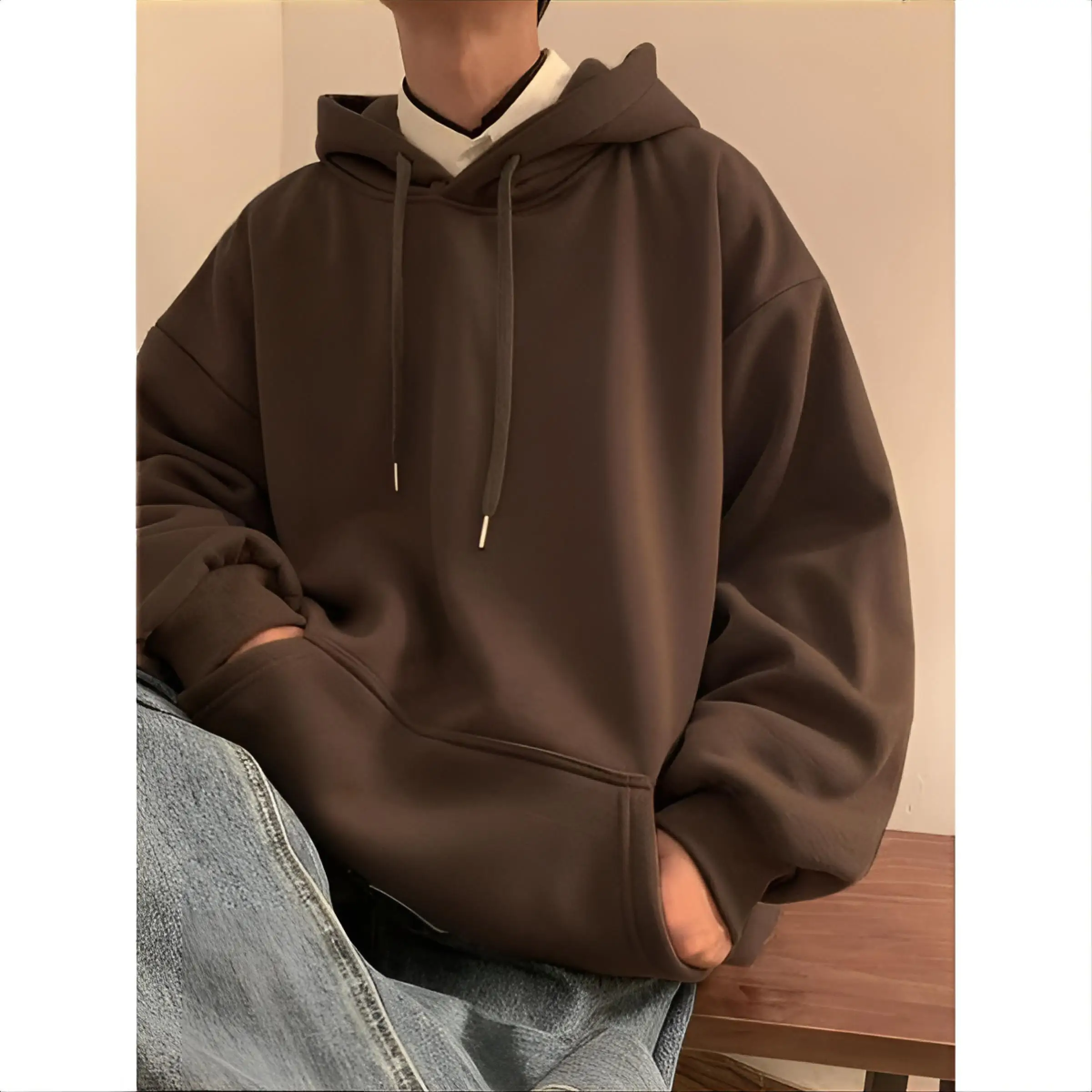 

Мужские толстовки с капюшоном на молнии, градиентный цвет, современный молодежный дизайн в стиле городской уличной культуры