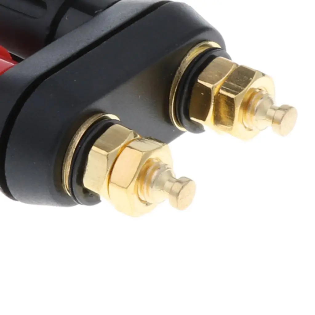 

Banana Socket Connector Anti Corrosion Speaker Terminal Adapter for High Quality Audio Equipment
