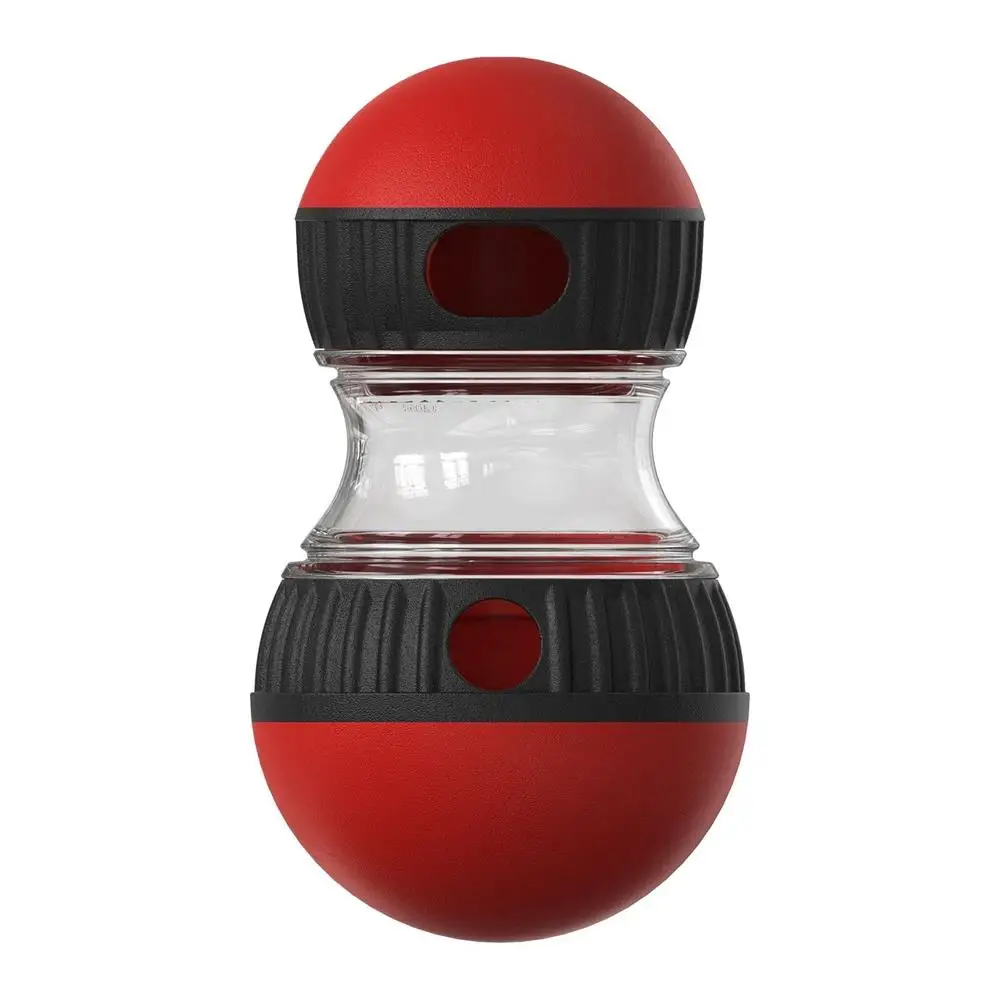 Interactive Dog Toy Treat Dispensing Tumbler for Enrichment Play Intelligent Puzzle Feeder Ball to Boost Pet IQ