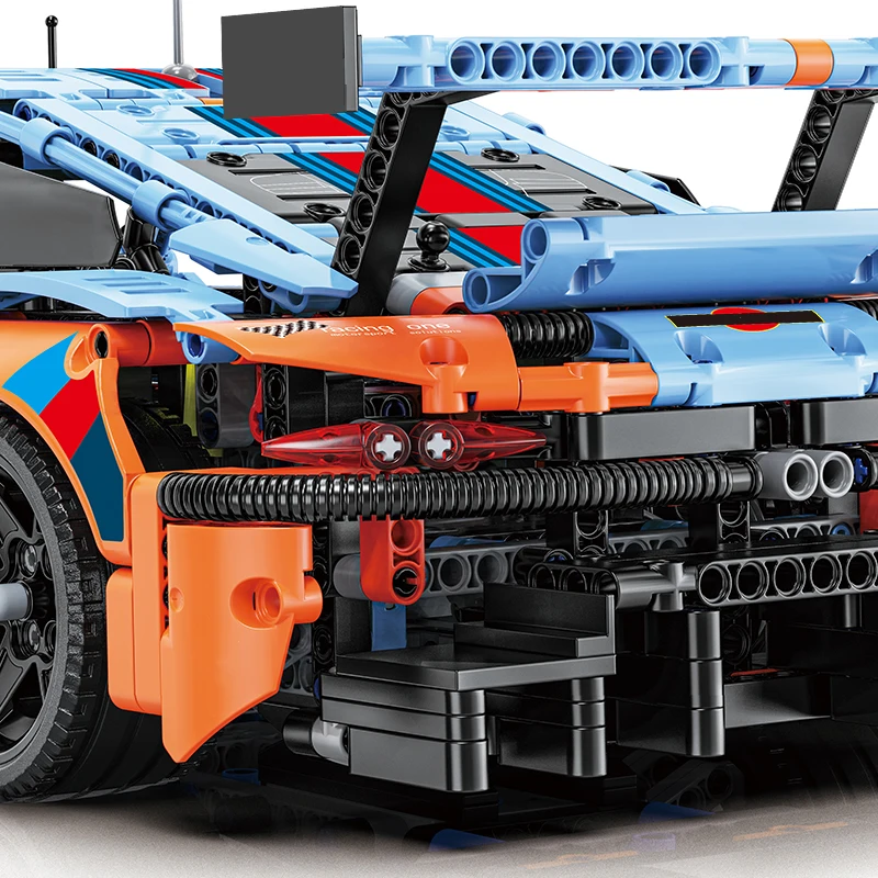 Nuovo RSR Classic Super Racing Cars Modello di auto sportiva Modello di mattoni Set di veicoli Blocchi tecnici Giocattoli per bambini Bambini Regali per adulti