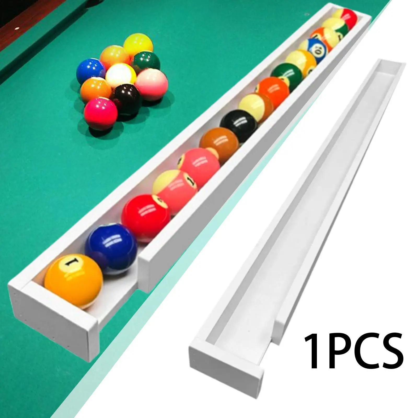 Pool Stroke Trainer Billiards Training Device Semi Automatic Ball Rack Wooden Practice Tool for Pocket Ball Table Accessories
