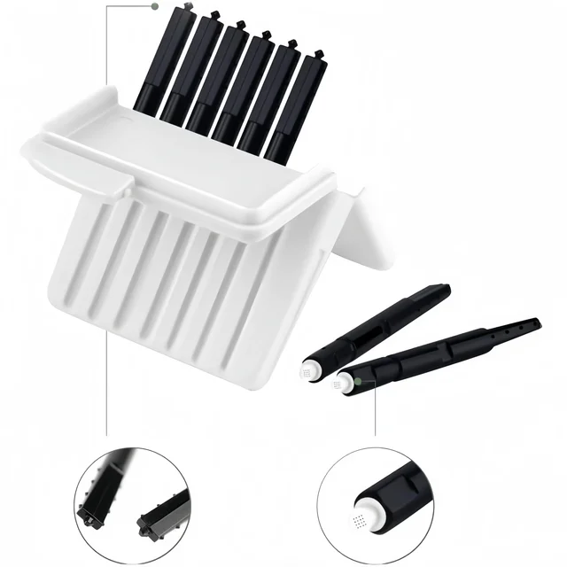 5 Packs/ 40pcs Wax Guard Filters Hearing Aid Accessories for Phonak, Resound, Widex and Unitron 4